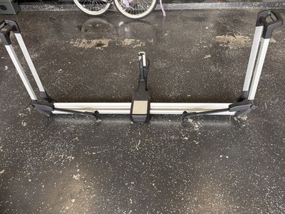 Thule Hitch Mount Bike Rack for Car Truck Single Bicycle Silver Black 1 Capacity
