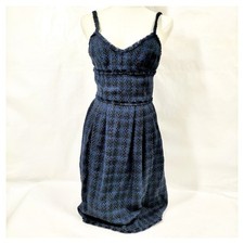 Chanel Dress Ladies Rayon Linen Cotton 3974858