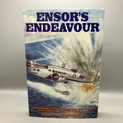 Ensor's Endeavour First Edition Biography of Wing Commander Mick Ensor Hardcover
