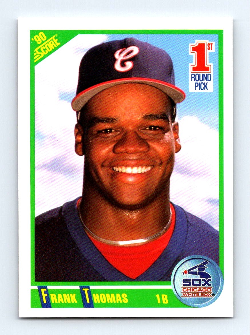 #663 1990 Score [ Frank Thomas RC Chicago White Sox