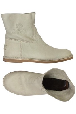 Shabbies Amsterdam Stiefelette Damen Ankle Boots Booties Gr. 37 Crem... #nscrqow