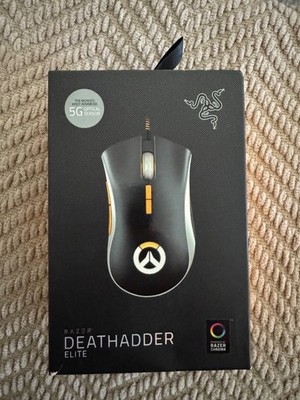 Razer Overwatch Deathadder Elite 16,000 5G Optical Sensor Mechanical Mouse Switc