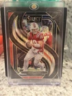2024 Panini Select - Premier Level Drake Maye #113 Red & Blue Shock Prizm (RC)