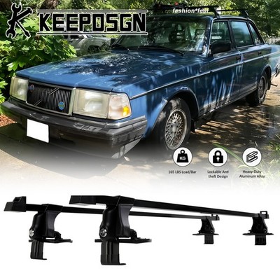 Roof Rack Cross Bars Cargo Carriers Luggage Lock for Volvo 240 740 940 Classic