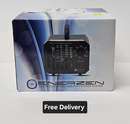 Enerzen Ozone Generator 60,000mg Industrial O3 Air Purifier Deodorizer - Black