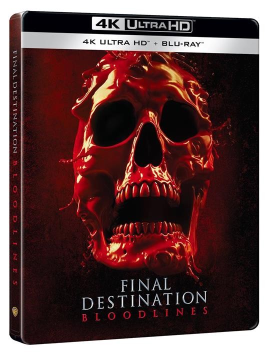 FINAL DESTINATION BLOODLINES - STEELBOOK 3 ALT SKULL  B