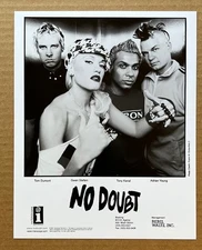 No Doubt – RARE promo 8x10 black and white publicity photo '01