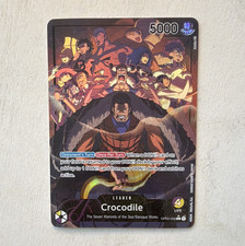 One Piece CCG Crocodile Leader Alt Art Foil OP04-058 5000