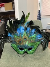 Peacock Feather Mask