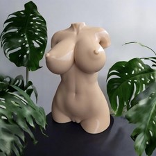 Stampo in silicone corpo femminile, scultura dea per candela sapone resina gesso arte