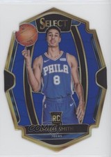 2018 Panini Select Premier Level Blue Prizm /249 Zhaire Smith #154 Rookie RC nd3