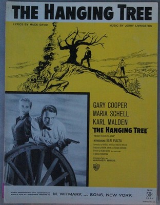 VTG sheet music: 50s theme: Hanging Tree; Too Much; Green Berets; Cash; Wynette