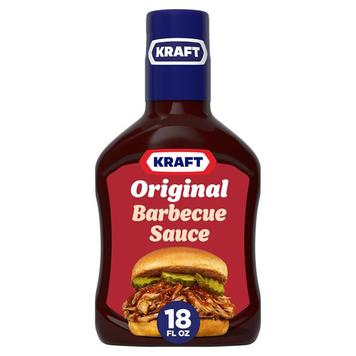 Kraft Original Slow-Simmered BBQ Barbecue Sauce (18 oz 1.12 Pound (Pack of 1)