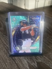 2022 Bowman Platinum Jose Abreu Aqua Ice Foilboard 046/250 #54 Chicago White Sox