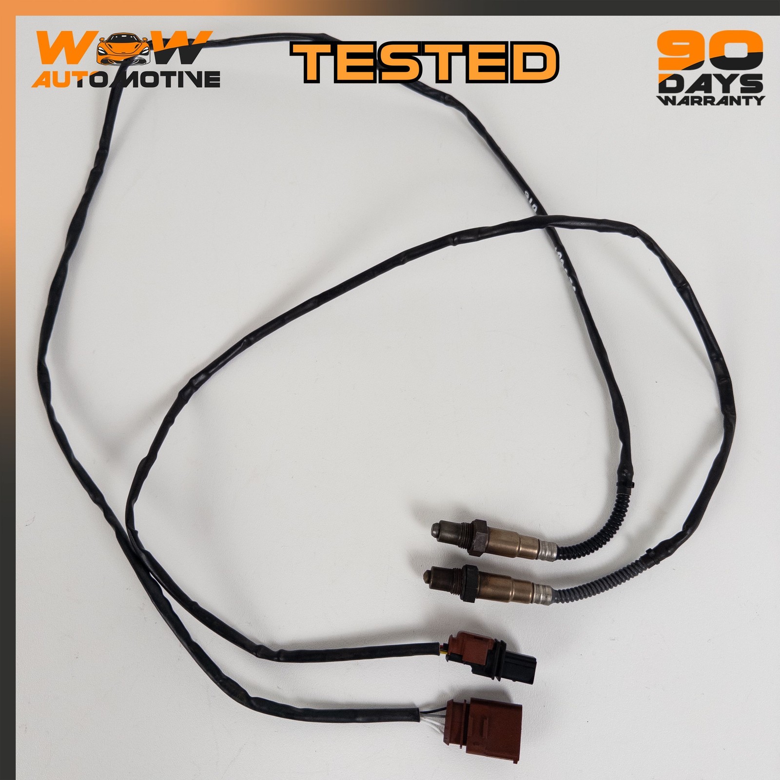 04-17 BENTLEY CONTINENTAL GTC FLYING SPUR LEFT OXYGEN SENSOR LAMBDA PROBE SET OE