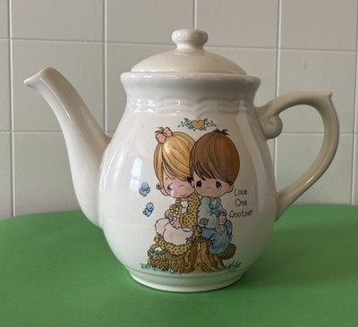 Love One Another “May Our Home Be Blessed…” Precious Moments 7” Tall Teapot