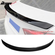 Fits 16-19 Chevrolet Cruze Sedan Rear Trunk Spoiler Wing Lid Gloss Black Abs Fits 16-19 Chevrolet Cruze Sedan Rear Trunk Spoiler Wing Lid Gloss Black Abs