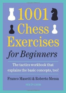 1001 Chess Exercises for Beginners: The tactics wor... | Buch | Zustand sehr gut