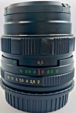 US Seller Helios 44m-4 CLA 58mm f2 portrait Lens DSLR Canon EF Mount Manual