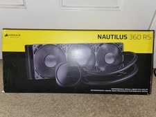 CORSAIR NAUTILUS 360 RS Liquid CPU Cooler RS120 Fans Fits Intel LGA 1851/17