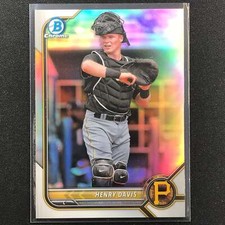 2022 Bowman Chrome Henry Davis Bowman Prospect Base Refractor /499