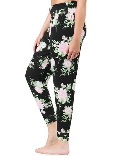 Womens Ali baba Harem New Printed Italian Ankle Cuff Yoga Trousers Baggy Legging - 第 13/111 張圖片
