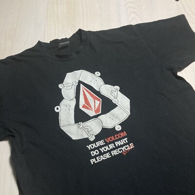 VOLCOM■Recycle T-shirt■送料込 vintage volcom skateboards recycle tee size xl | eBay