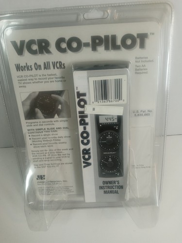 VCR Co-Pilot Programmable Recording Remote Control - Brand New Factory Sealed - Picture 5 of 12