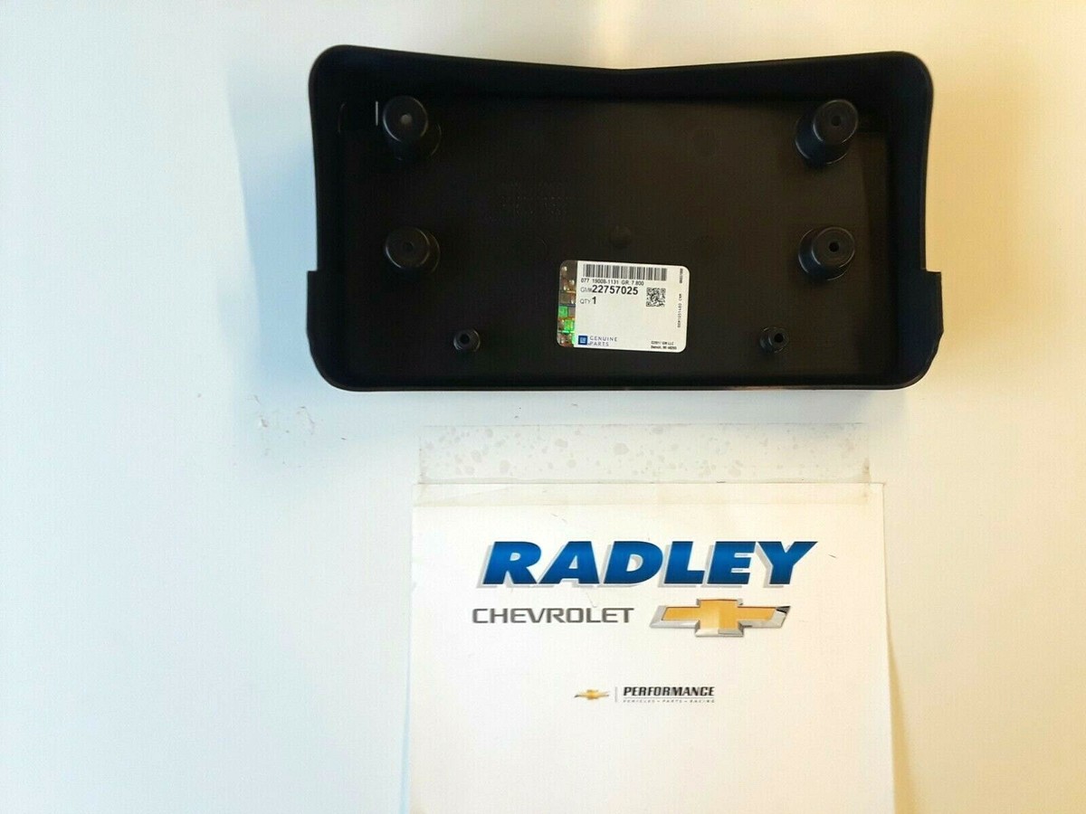 カ*ラ様 スタークラフト　ナンバーブラケット　シェビー　ダッジ　 GMC シボレ NEW OEM GM 13-15 Chevrolet Traverse Front License Plate Bracket