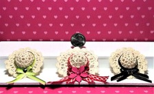 Dollhouse Miniature Hat - Sun/Garden Hat - Choice of 1 - 1:12 Perfect for Spring