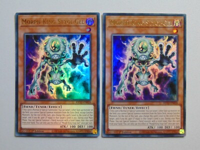 Morph King Stygi-gel KICO-EN018 1st Edition Ultra Rare x2 (Pack Fresh)