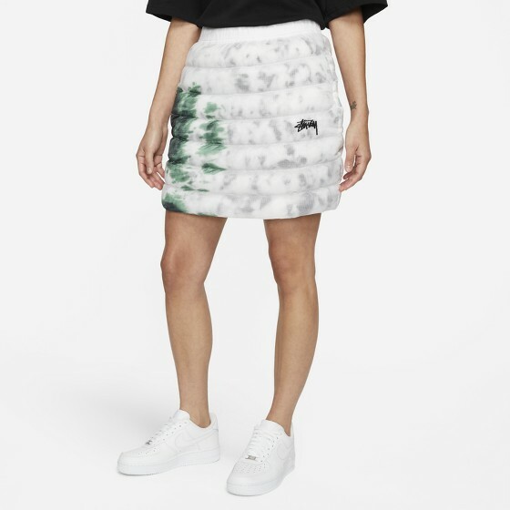 【Stussy】 NIKE Insultd Skirt White Gorge Green - Asia Nike x Stüssy Insulated Skirt, Brand-New, Stylish and Trendy