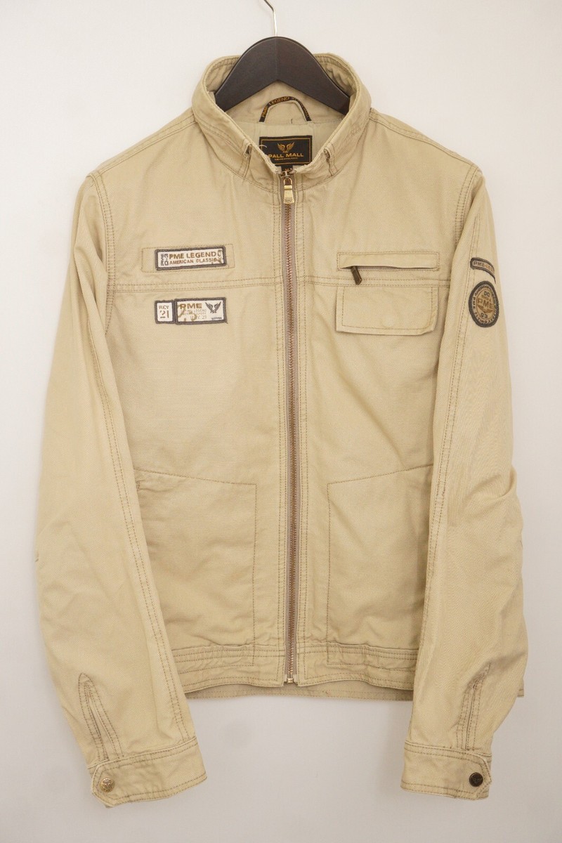 美品 5351 プールオム LONSDALE レオパード ブルゾン L Men Pall Mall Jacket Beige American Classic Cargo Air