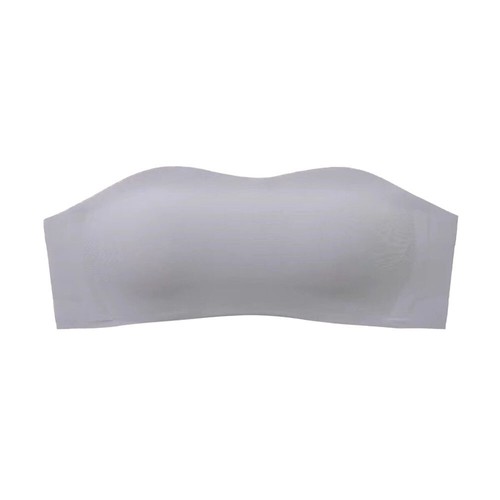 Neue Damen Trägerloser Gepolsterter Nahtloser Dehnbarer Bandeau-Bh Bustier- /s - Bild 15 von 29
