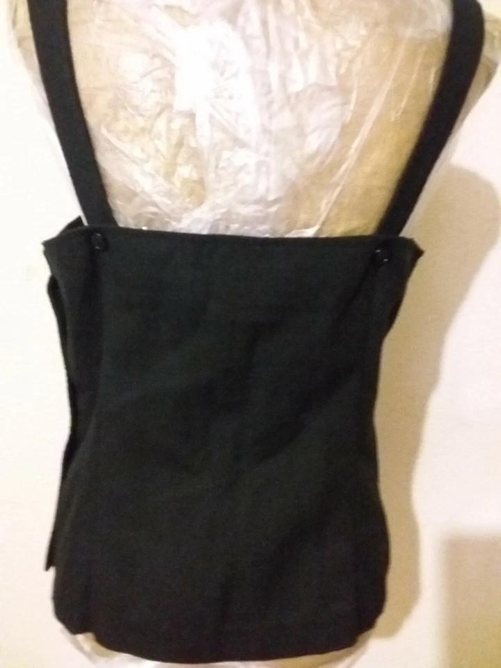 Blusa Vintage Personal Negra Ajustable con Tirantes al Hombro Talla 14  Foto 3 de 4