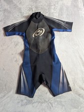 Gotcha Gear Men  s Wetsuit Sz L Black Blue Shorty 2.2 Titanium.