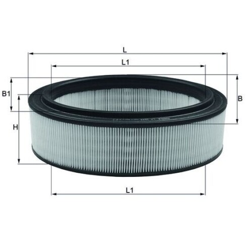 Luftfilter Knecht LX 2844 FüR Nissan Renault Dacia-image