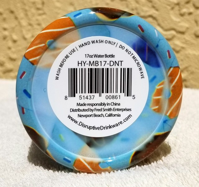 Disruptive Drinkware 17oz Double Insulated Stainless Steel Water Bottle