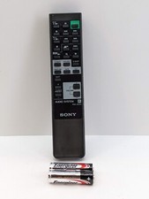 Genuine Sony RM-S241 Audio System Remote Control with Battery Cover TESTED WORKS