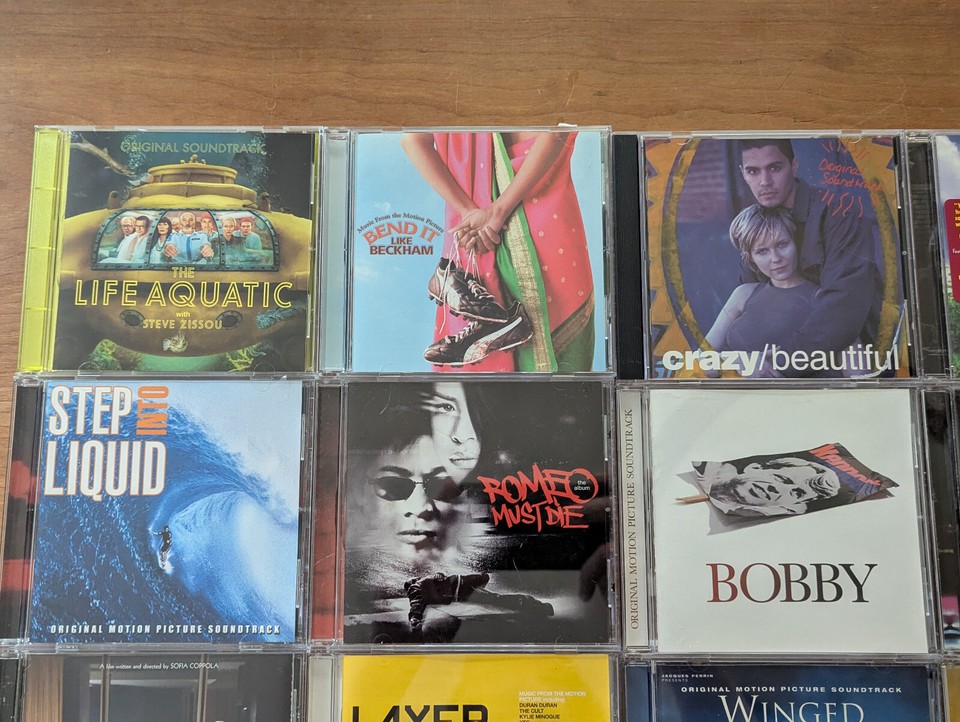 Lot of 31 2000s Movie Soundtrack CDs Film Theater Musicals Action ...