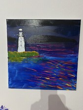 quadro dipinto a mano su tela 40x40