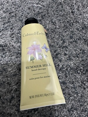 Crabtree & Evelyn Summer Hill Handtherapie Handcreme 100g - Neu Versiegelt Unverpackt