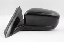 Left Driver Side Black Door Mirror Power Sedan 2003-2007 HONDA ACCORD OEM #9973
