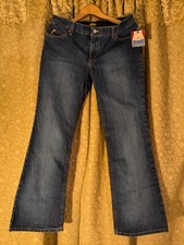VINTAGE 90'S NWT TODD OLDHAM JEANS WOMENS sz 9 BLUE DENIM FLARE Y2K 100 COTTON
