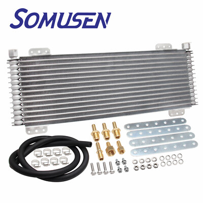 #ad ⭐40000 GVW Low Pressure Transmission Oil Cooler LPD4739 w Mounting Hardware⭐ $59.99