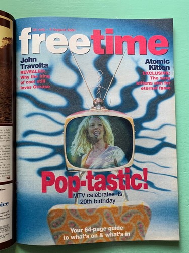 OK! mag 3-August-2001 ULRIKA JONSSON Lisa B Geri Halliwell John Altman Travolta - Picture 3 of 7