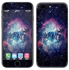 Skin Decal Vinyl Wrap for Apple iPhone 7 PLUS / infinity galaxy