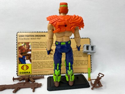 G.I. Joe FSS Club Exclusive SONIC FIGHTERS ROAD PIG Loose 3.75