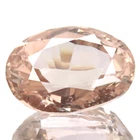SAPPHIRE 1.49ct FANTASTIC NATURAL UNHEATED SPARKLING FANCY PEACH COLOR SAPPHIRE