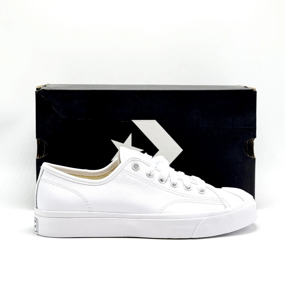 Converse Jack Purcell Top Low Triple White for Sale | Authenticity 
